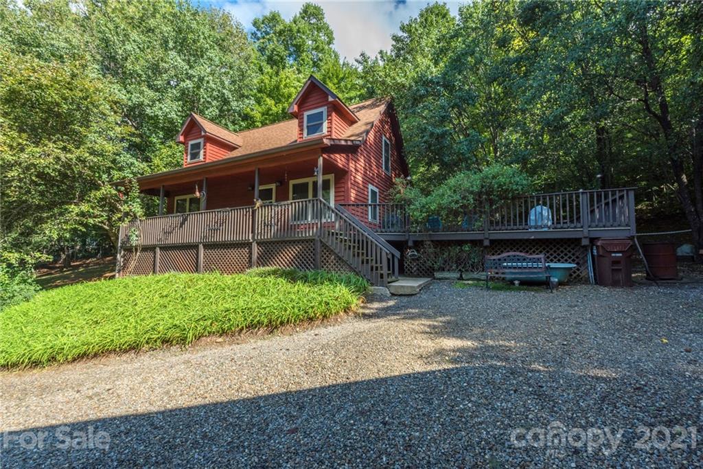 31 Bear Trail Fairview, NC 28730 - Photo 37 of 48 a front view of a house with a yard