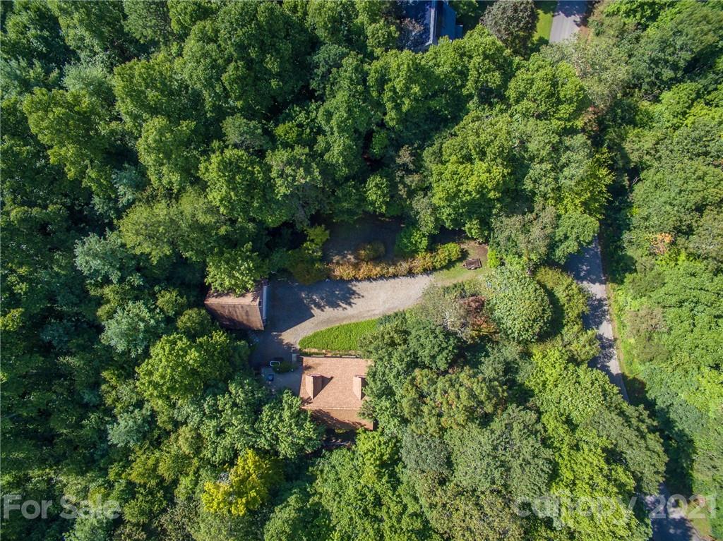 31 Bear Trail Fairview, NC 28730 - Photo 46 of 48 an aerial view of a house with yard