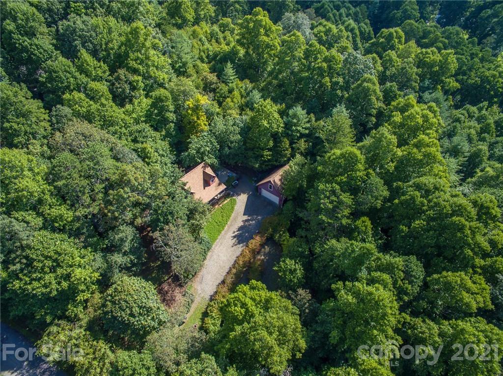 31 Bear Trail Fairview, NC 28730 - Photo 47 of 48 an aerial view of a house with a yard