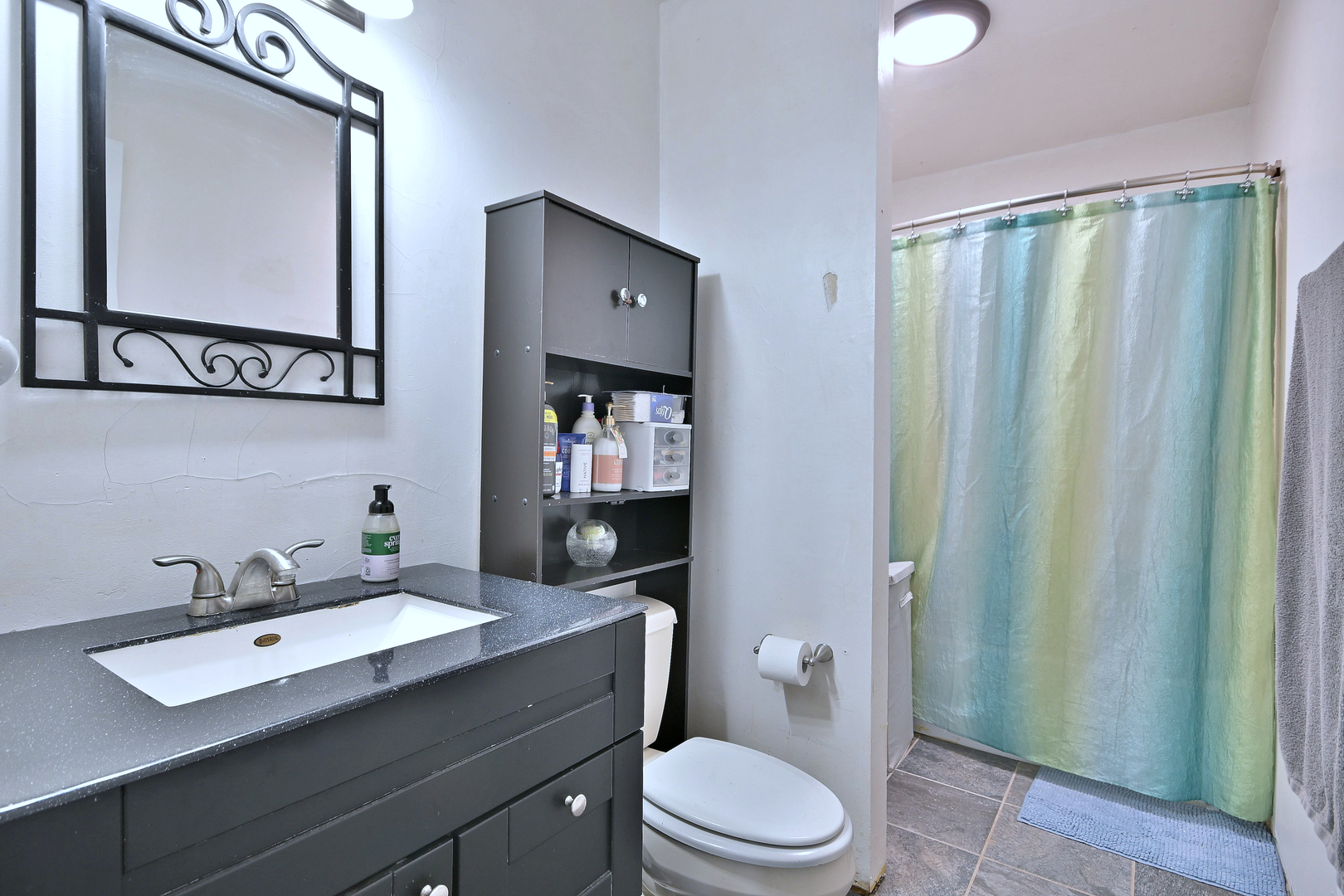 518 Emerson Circle Bolingbrook, IL 60440 - Photo 25 of 29 a bathroom with a toilet a sink and mirror