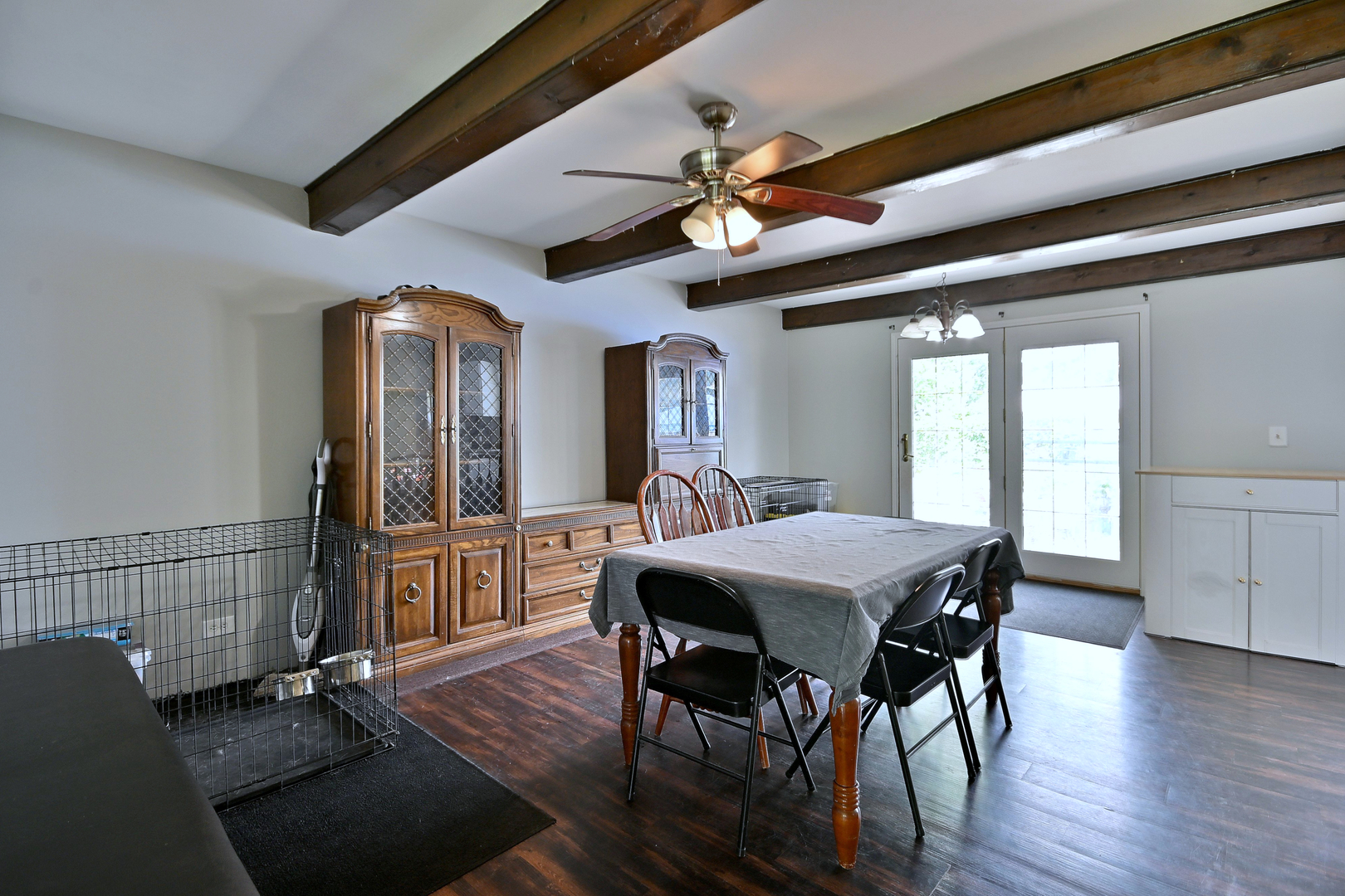 518 Emerson Circle Bolingbrook, IL 60440 - Photo 9 of 29 a view of a dining room with furniture window and wooden floor