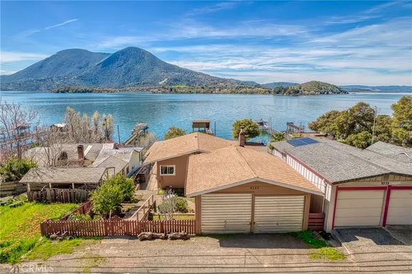 a aerial view of a house