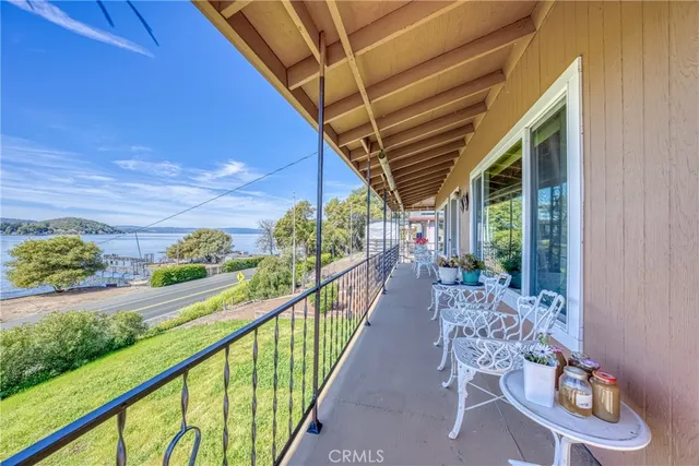 a view of a backyard of a house
