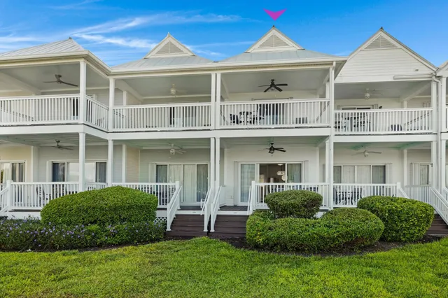 a view of a lake with a city