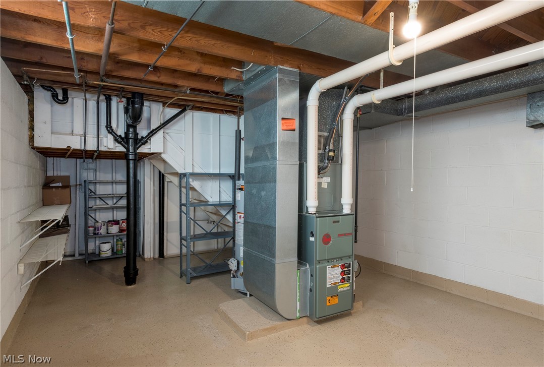 13175 McCracken Road Cleveland, OH 44125 - Photo 33 of 48 Utility room featuring heating utilities