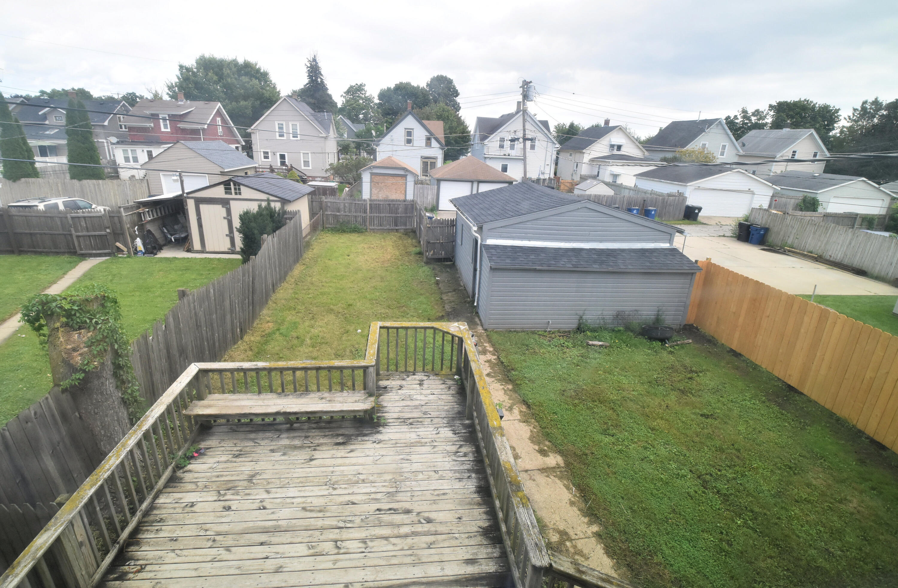1717 Grange Avenue Racine, WI 53405 - Photo 19 of 28 View of Backyard