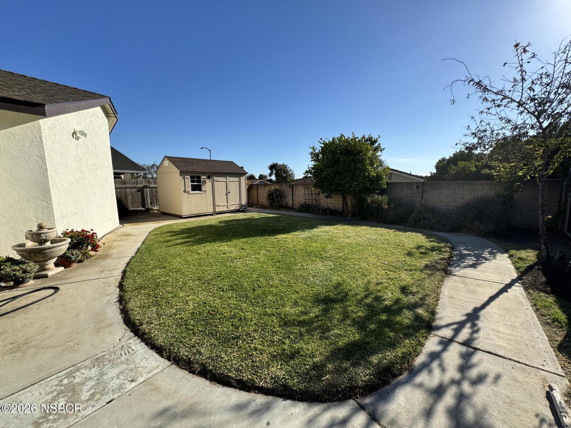 4191 Morning Ridge Road Santa Maria, CA 93455 - Photo 24 of 31 Back Yard and Office Shed