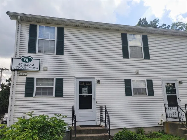 a view of a white house