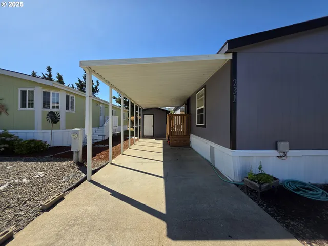 a view of a house with a park