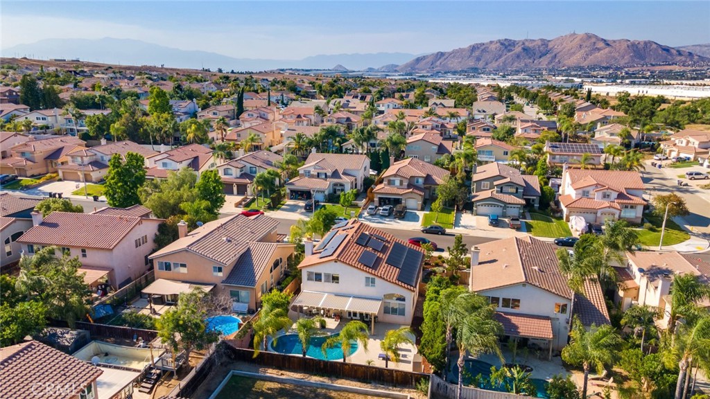 20885 Bakal Drive Riverside, CA 92508 - Photo 47 of 47 an aerial view of residential houses with outdoor space