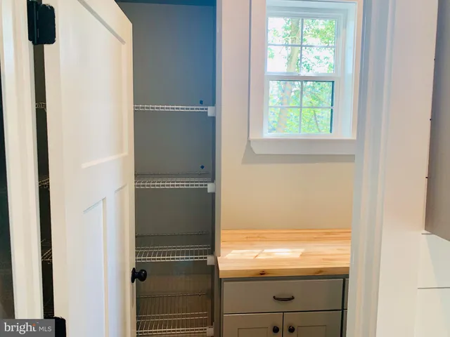 a view of walk in closet