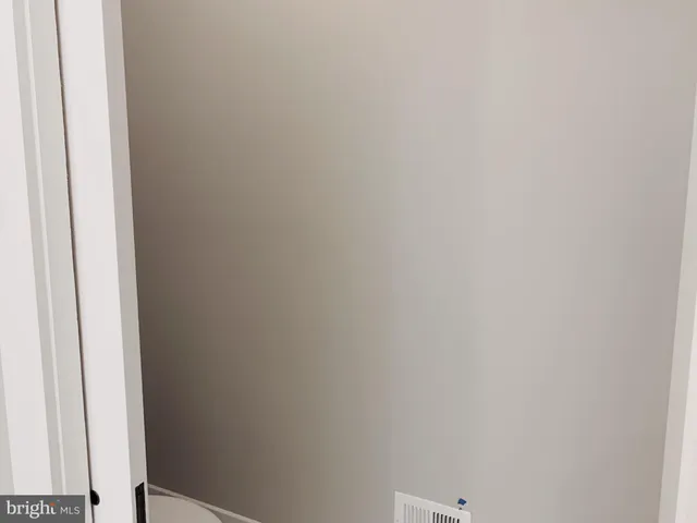 a close up view of a door