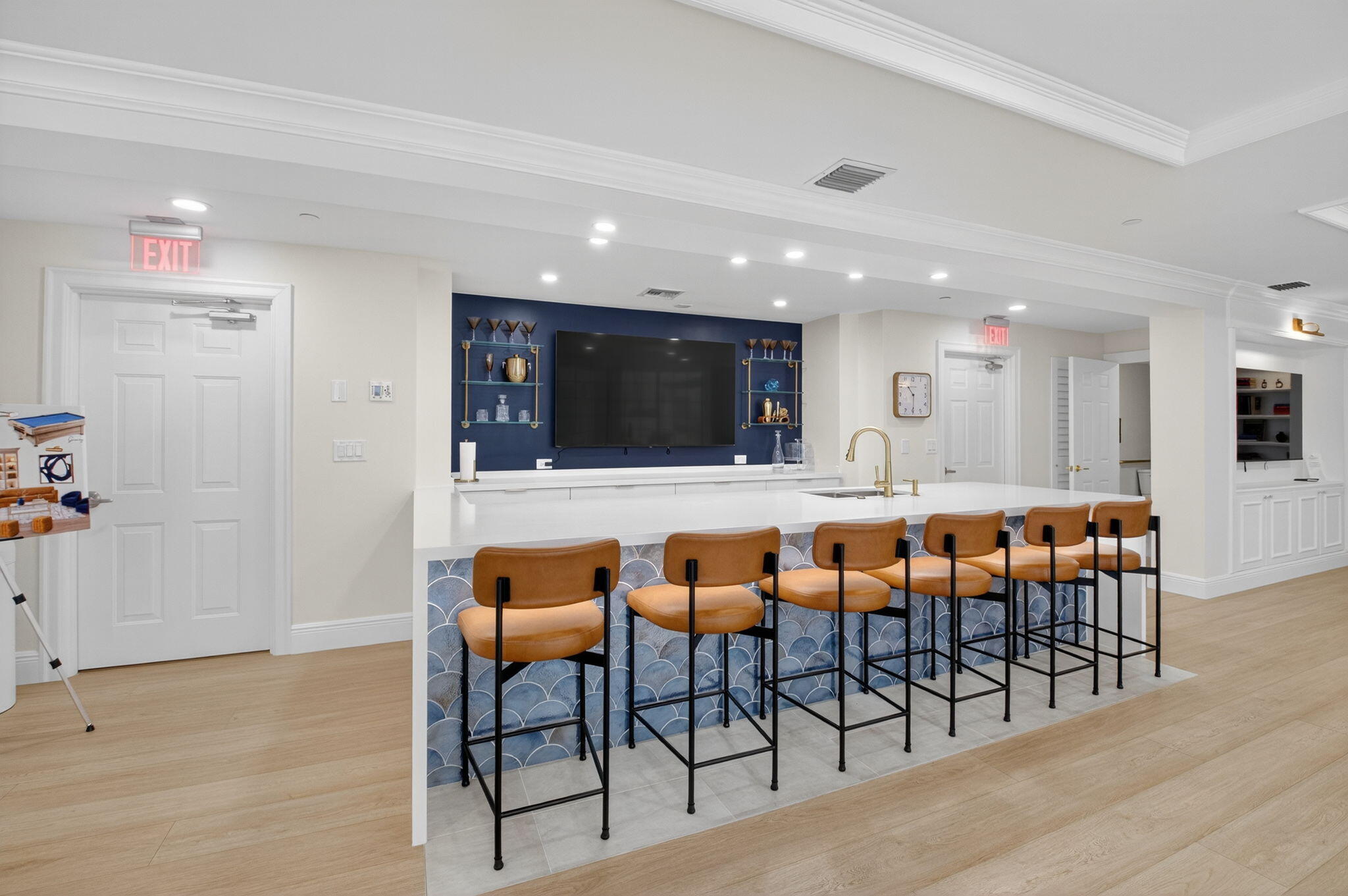 233 South Federal Highway, Unit 423 Boca Raton, FL 33432 - Photo 34 of 55 a kitchen with stainless steel appliances kitchen island granite countertop a table and chairs