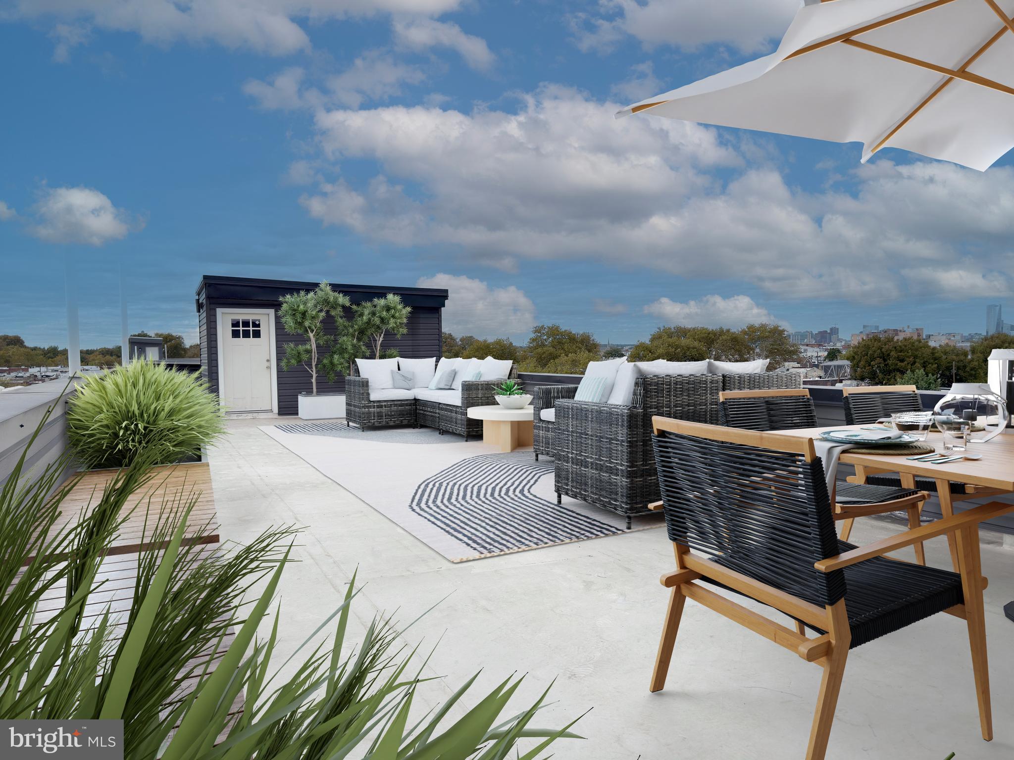 2809 South Warnock Street Philadelphia, PA 19148 - Photo 14 of 17 a view of a terrace with furniture