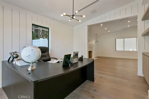 a room with furniture and window