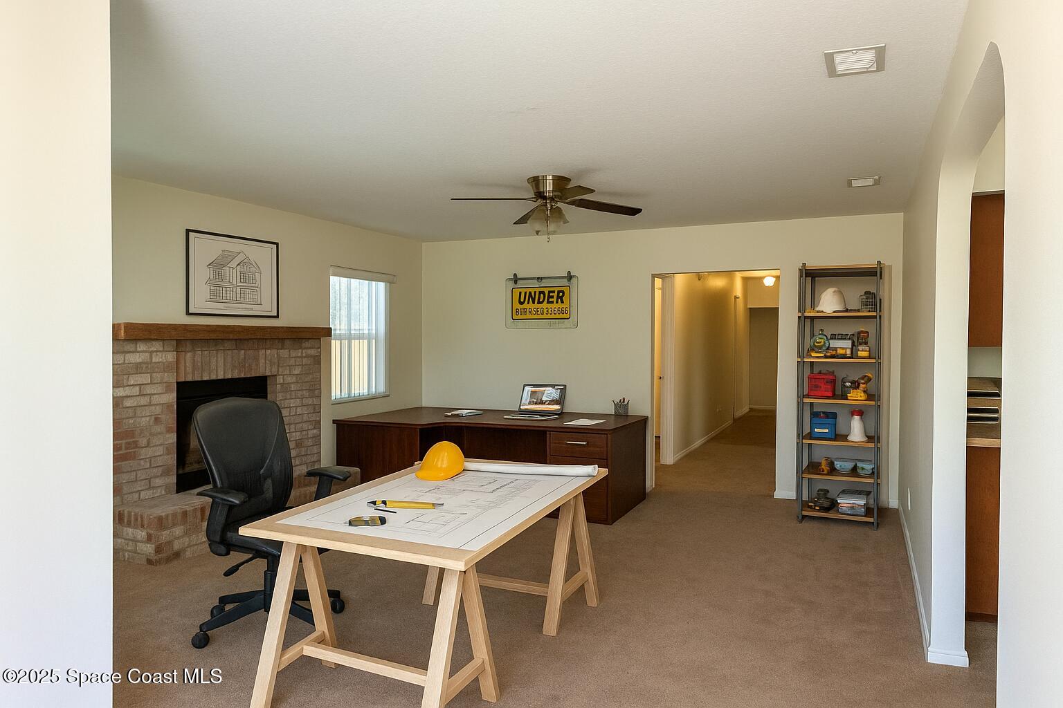 2800 Palm Bay Road Northeast Palm Bay, FL 32905 - Photo 11 of 28 Living Room virtually staged