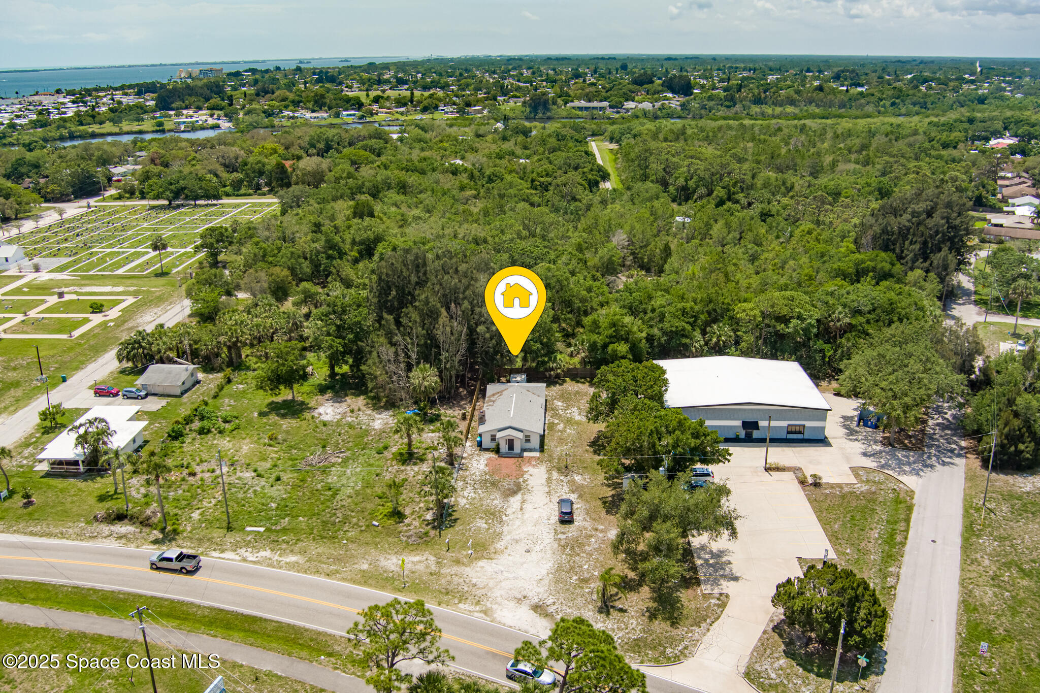 2800 Palm Bay Road Northeast Palm Bay, FL 32905 - Photo 25 of 28 Aerial front