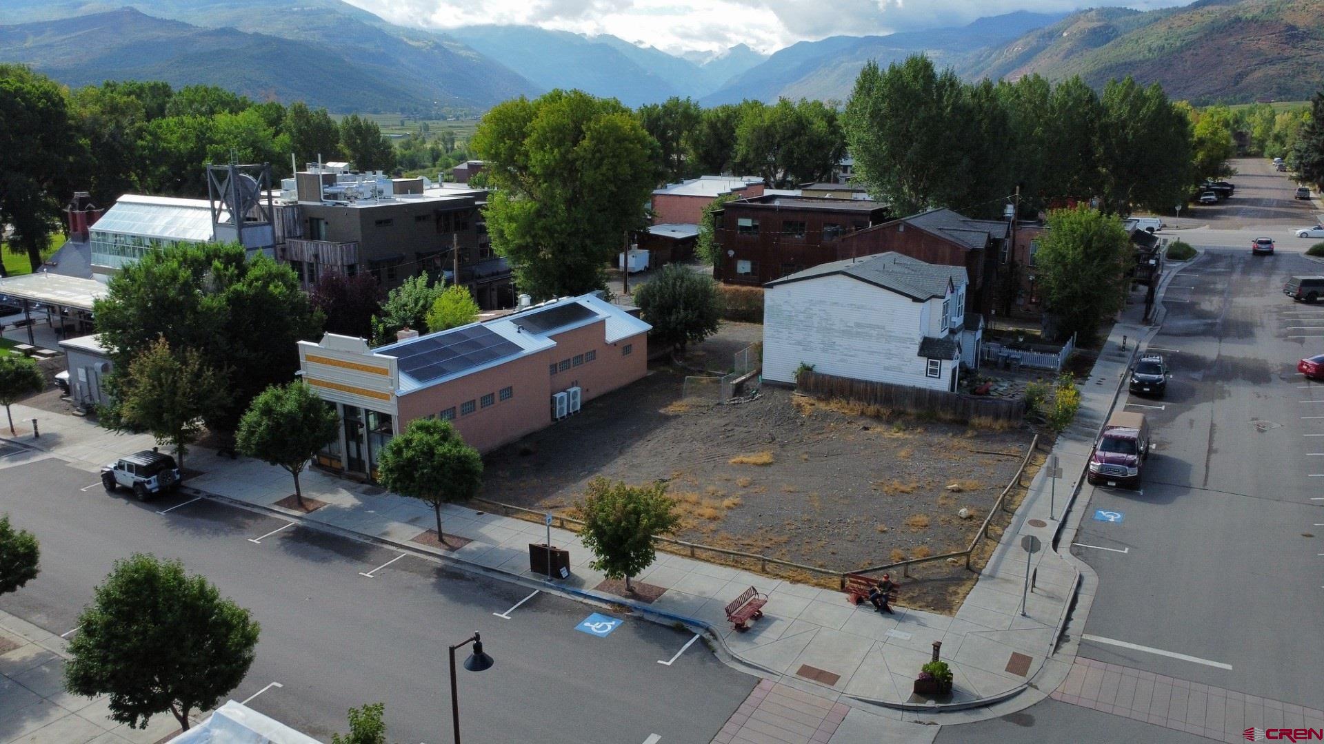 Lot A Lot A & B Clinton Street Ridgway, CO 81432 - Photo 4 of 9 an aerial view of a house with a yard