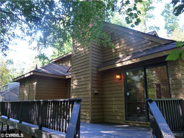 3103 Liberty Oaks Road Midlothian, VA 23112 - Photo 12 of 12 Porch - Newly stained deck runs the full length of