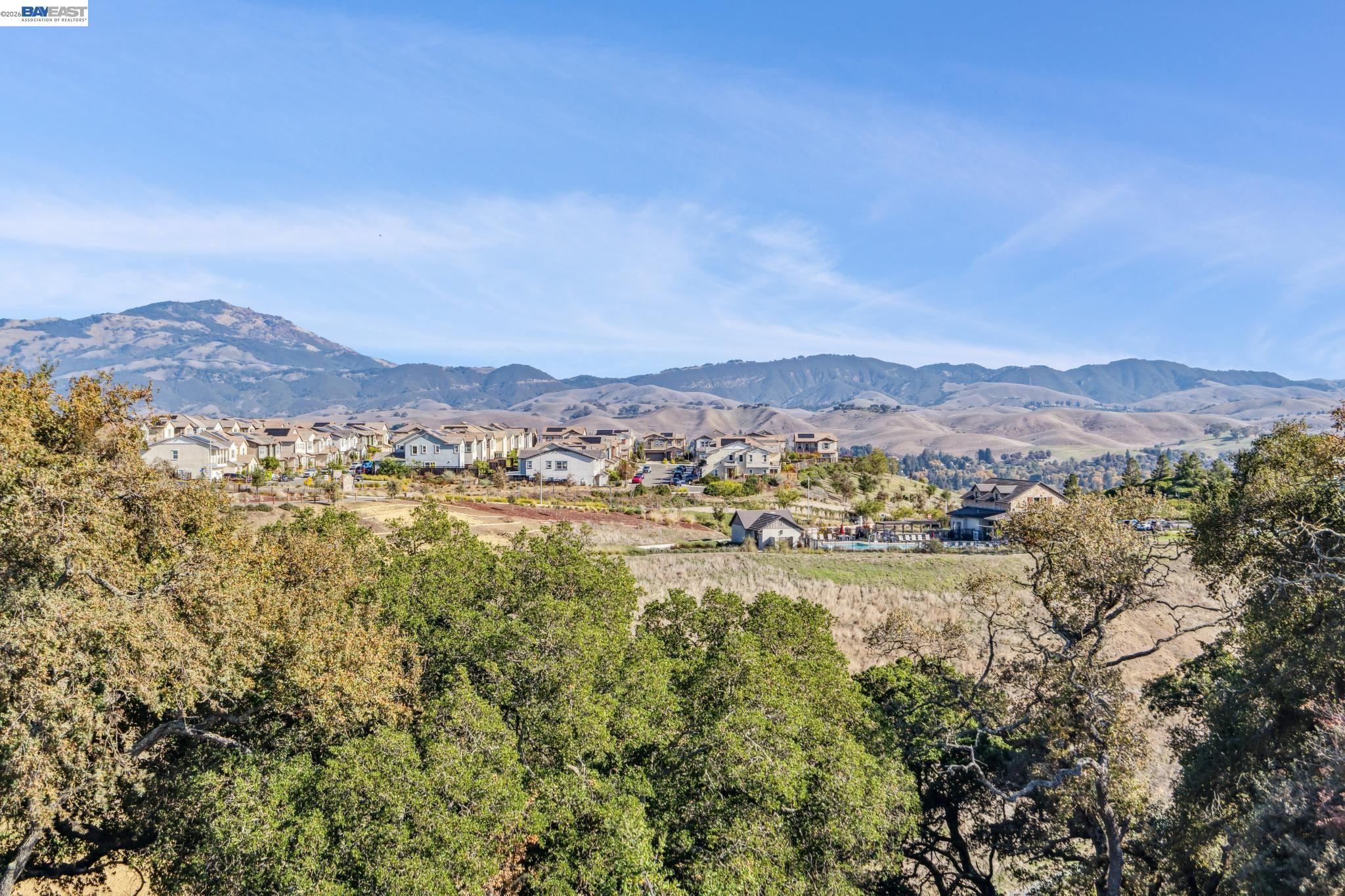 57109 Via Vicenza San Ramon, CA 94583 - Photo 49 of 54 a view of a town with mountains in the background