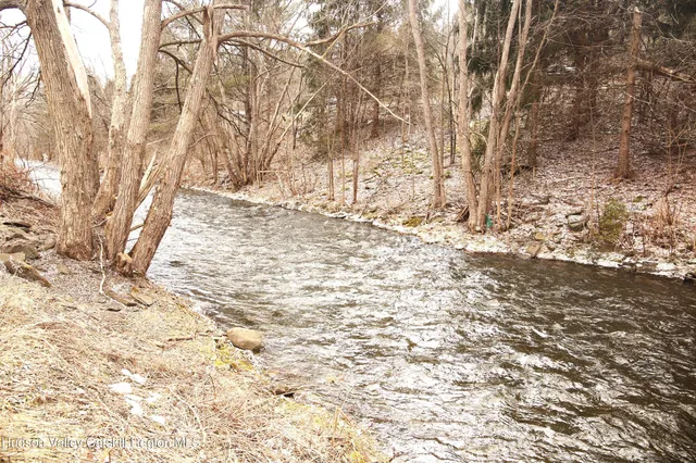 a view of yard covered with snow