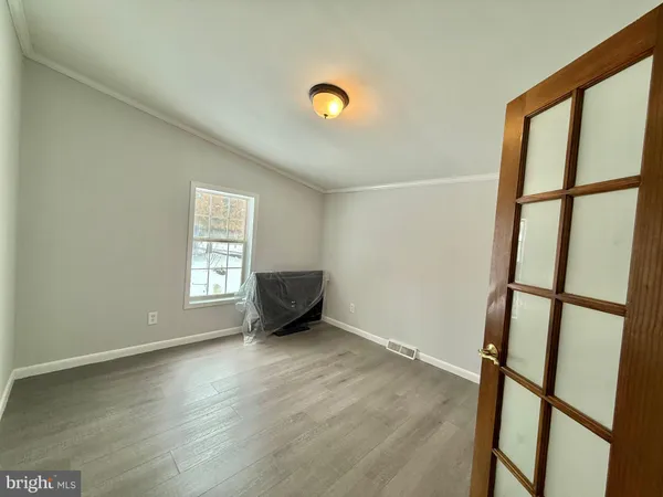 wooden floor in an empty room