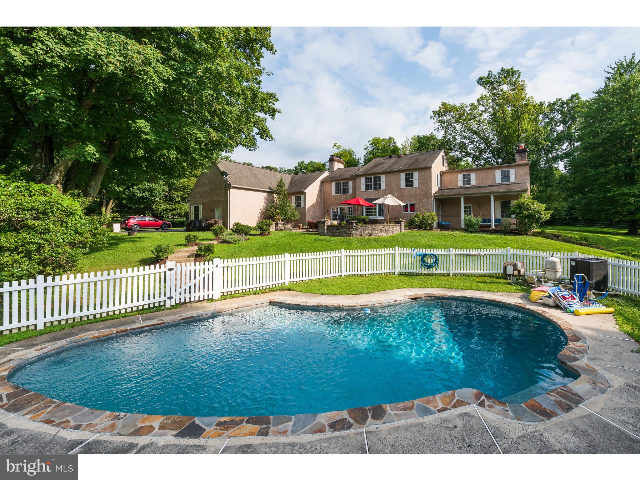 2174 Pikeland Road Malvern, PA 19355 - Photo 44 of 53 Refurbished In-ground Salt Pool