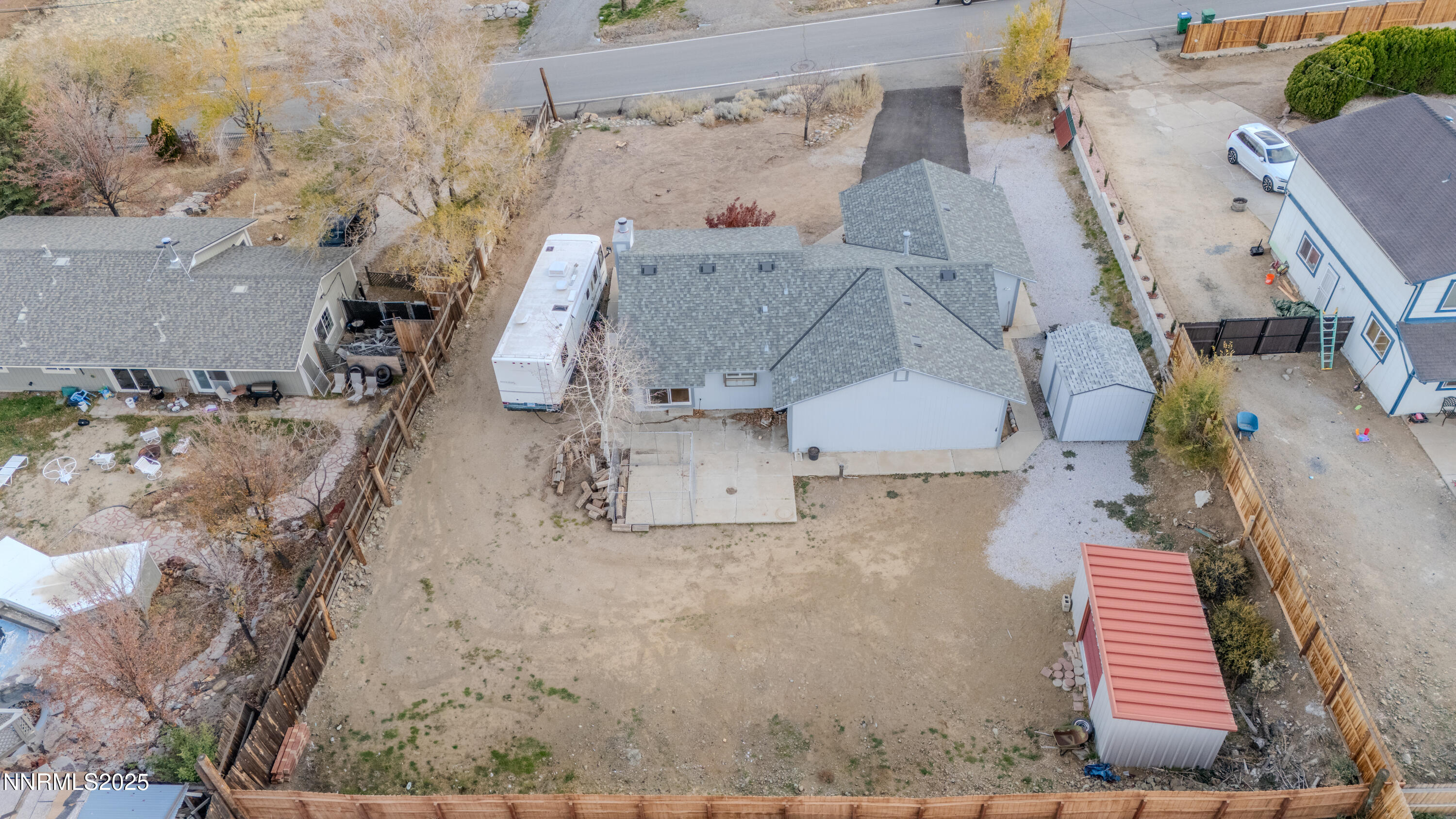 375 Hoge Road Reno, NV 89506 - Photo 32 of 36 an aerial view of residential houses with outdoor space