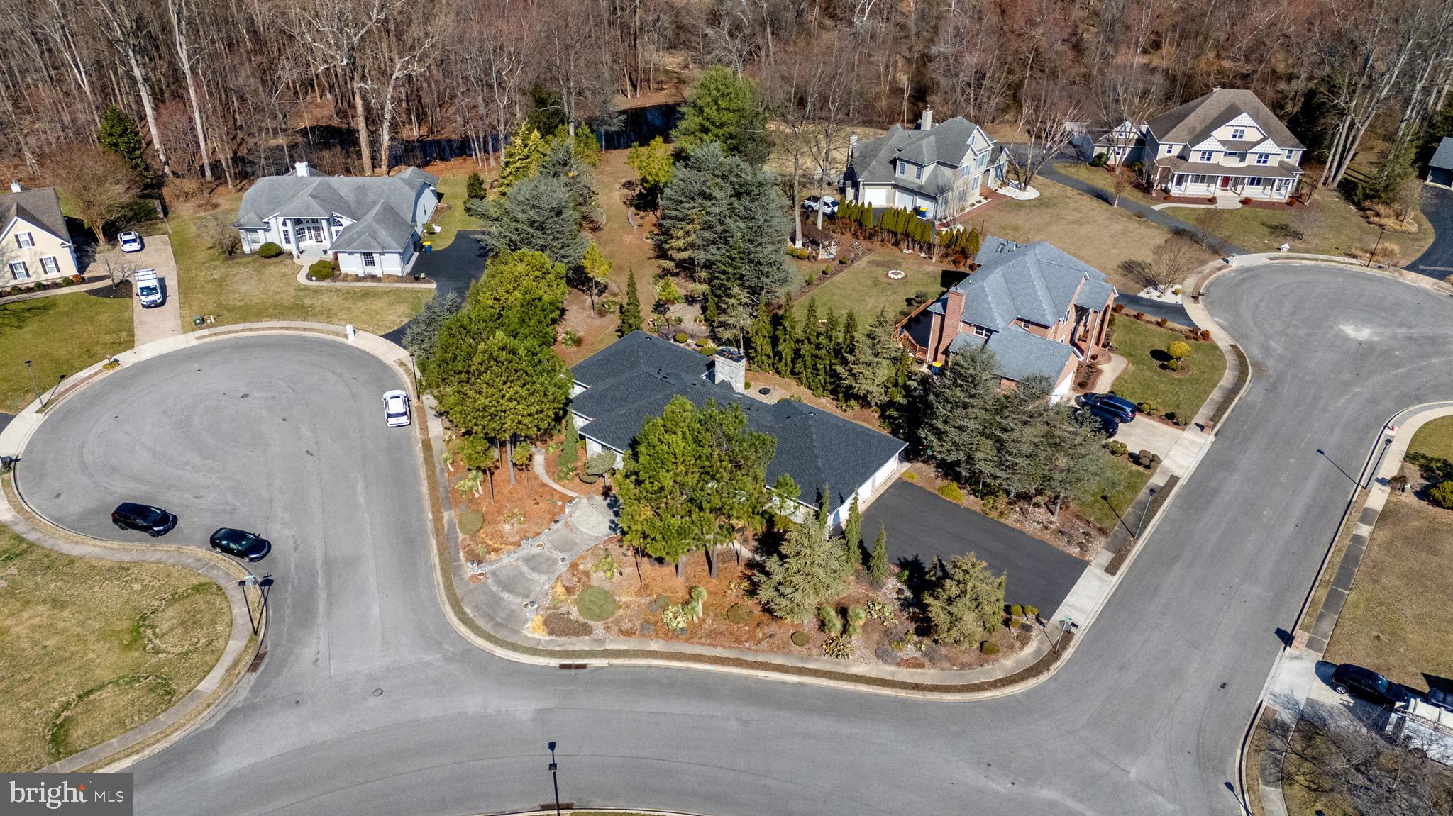 15 Baltray Road Dover, DE 19904 - Photo 52 of 59 an aerial view of a house with a swimming pool