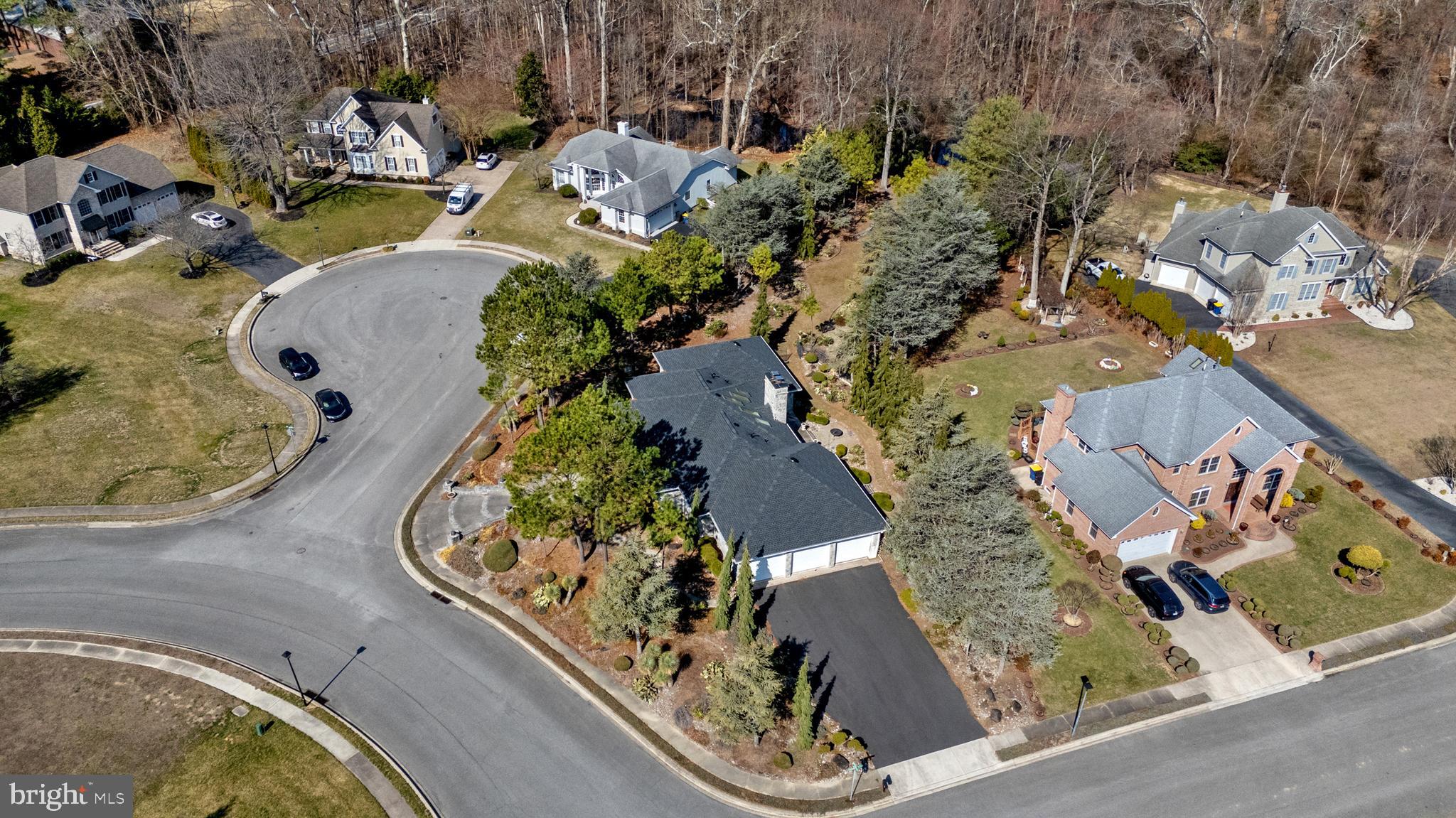 15 Baltray Road Dover, DE 19904 - Photo 53 of 59 an aerial view of a house a garden and swimming pool