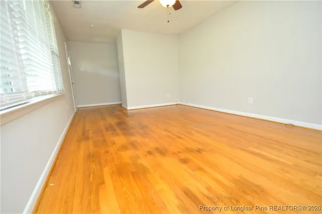 a view of livingroom with an empty space