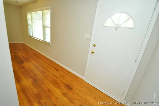 a view of empty room with window