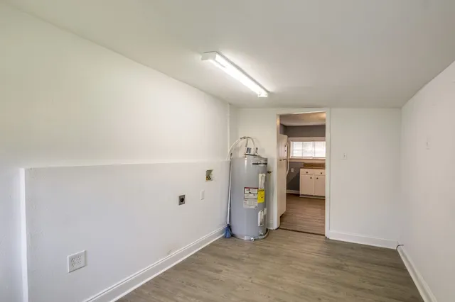 wooden floor in an empty room