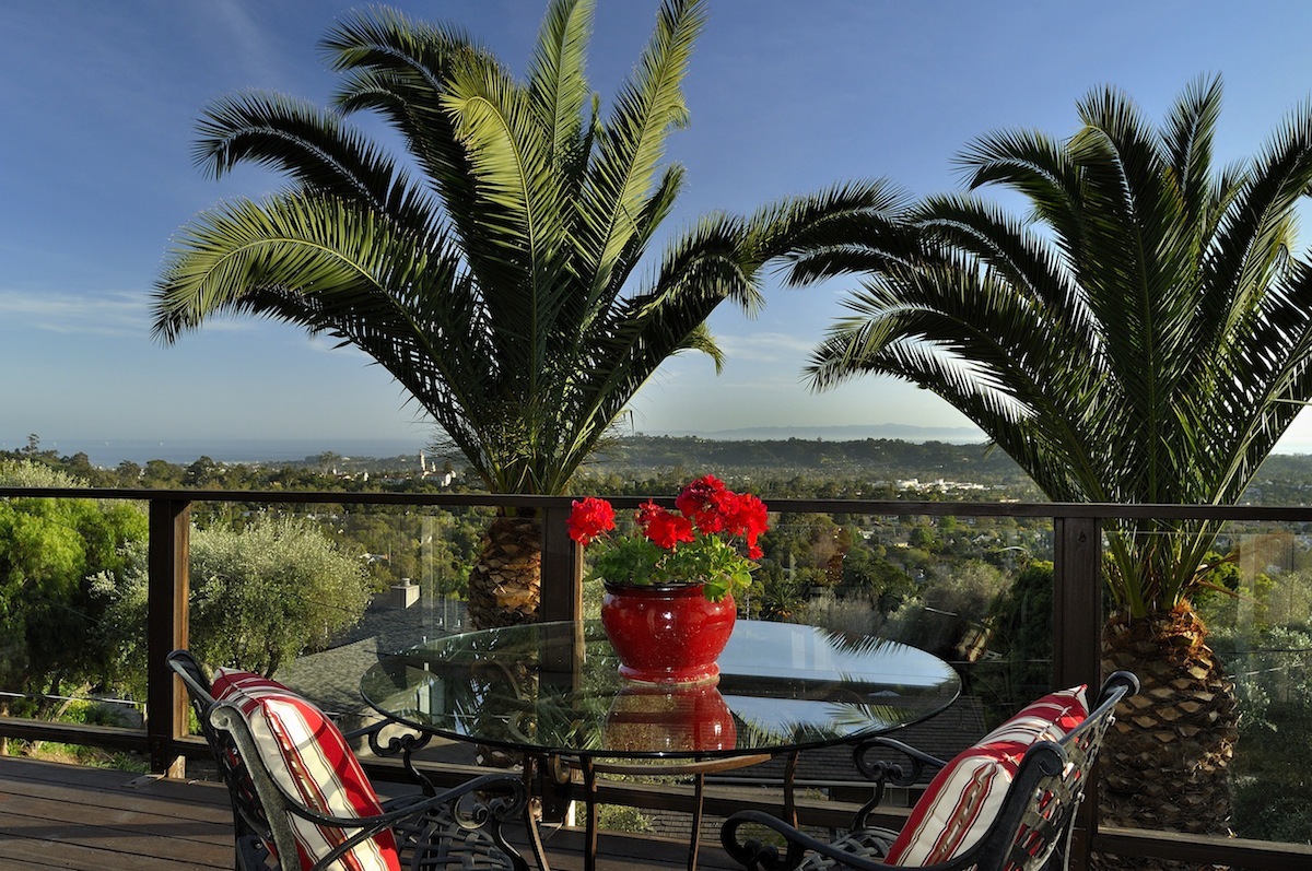 925 Cheltenham Road Santa Barbara, CA 93105 - Photo 4 of 15 Sunrise - Sunset View Deck