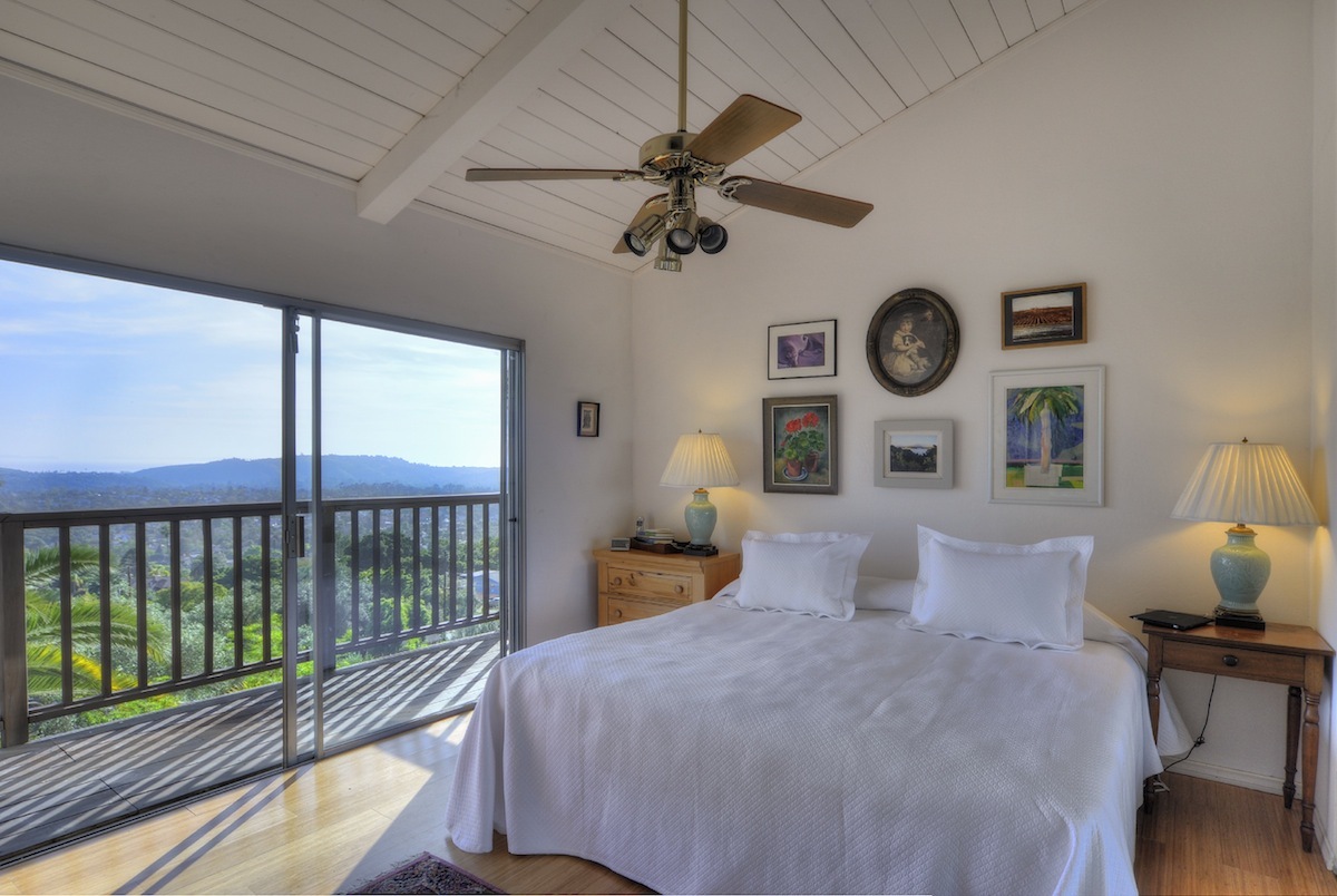925 Cheltenham Road Santa Barbara, CA 93105 - Photo 7 of 15 Ocean View Master Bedroom