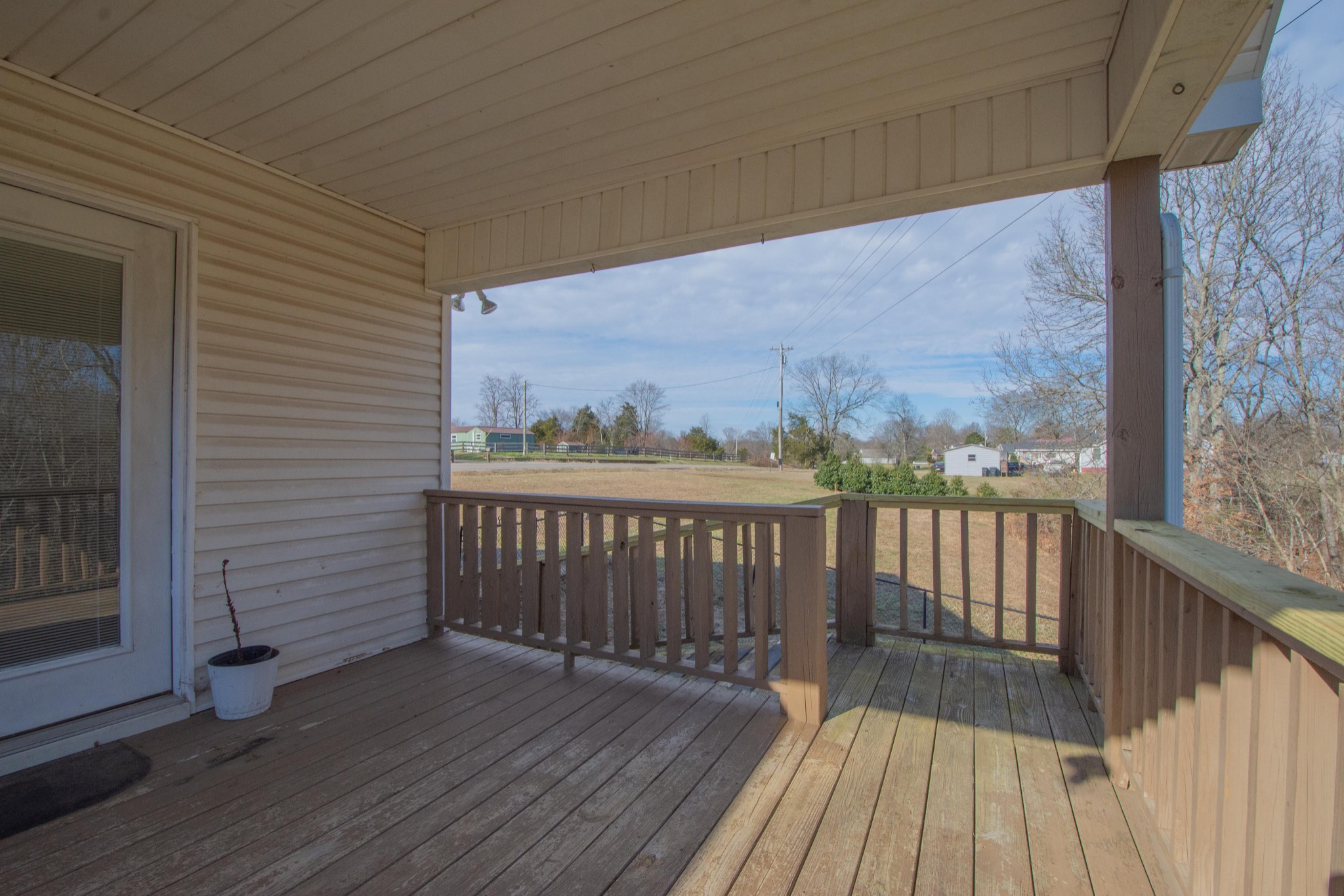 1149 Oak Grove Road Goodspring, TN 38460 - Photo 19 of 21 a view of balcony with wooden floor
