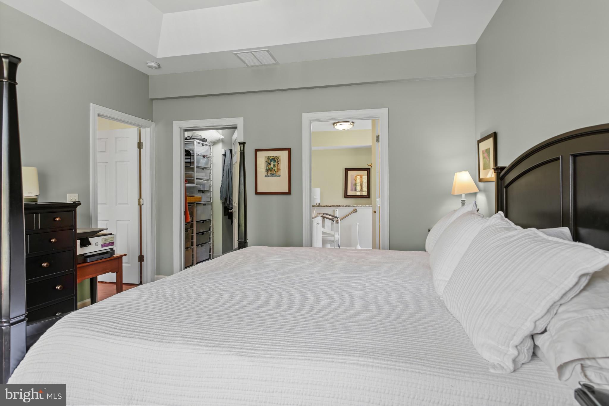 7 Derr Lane Middletown, MD 21769 - Photo 12 of 33 Primary Bedroom w/ Walk-In-Closet + Tray Ceiling