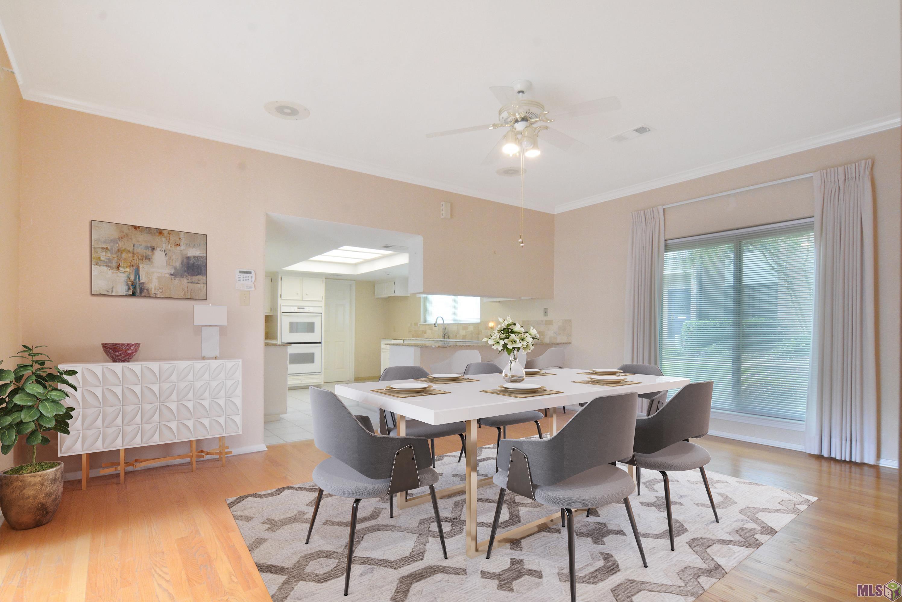 1919 West Magna Carta Place Baton Rouge, LA 70815 - Photo 4 of 23 Staged Dining Room