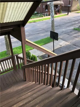 a view of outdoor space with seating area