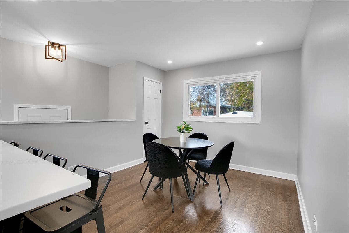 11524 South Kildare Avenue Alsip, IL 60803 - Photo 17 of 34 a view of a dining room with furniture and a window
