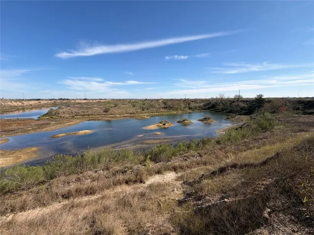 a view of an ocean and beach