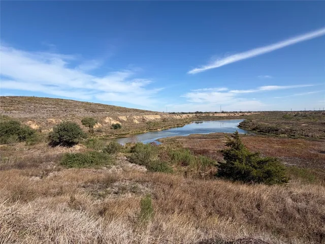a view of an ocean and beach