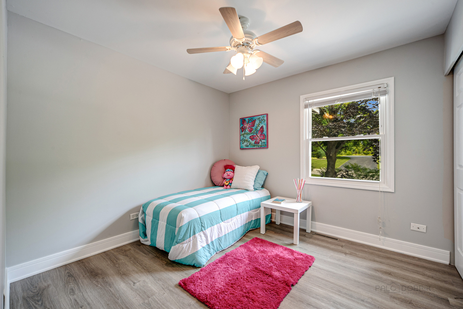 110 Haman Road Inverness, IL 60010 - Photo 16 of 30 a bedroom with 2 bed and a window