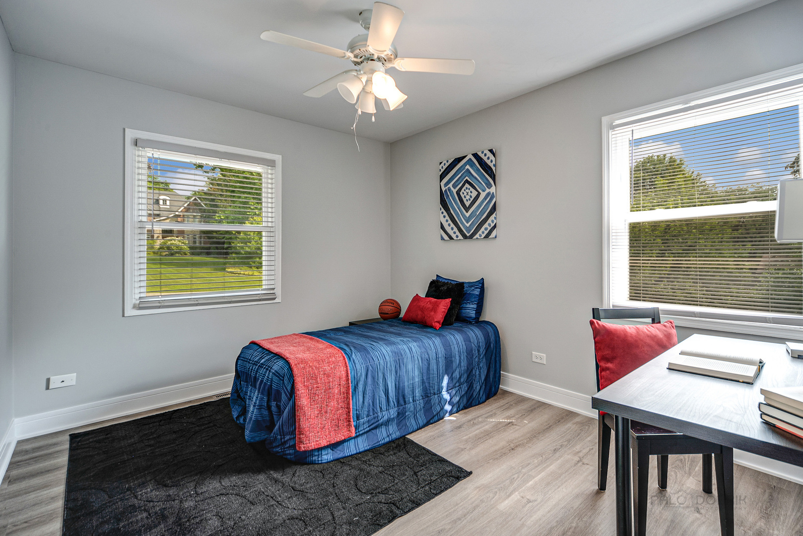 110 Haman Road Inverness, IL 60010 - Photo 17 of 30 a bedroom with a bed and a table