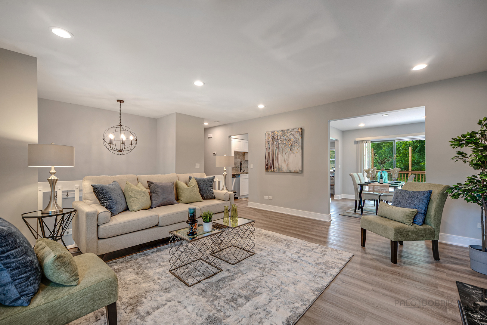 110 Haman Road Inverness, IL 60010 - Photo 4 of 30 a living room with furniture and wooden floor