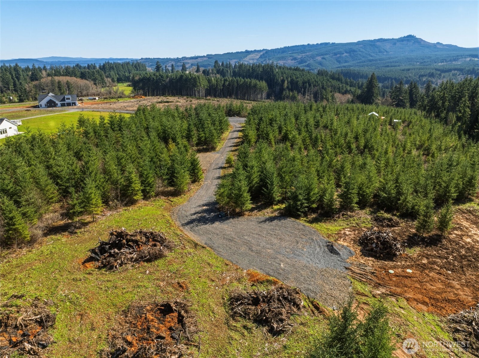 128 Brim Ridge Lane Winlock, WA 98596 - Photo 5 of 11 a view of a lot of a lake with a mountain