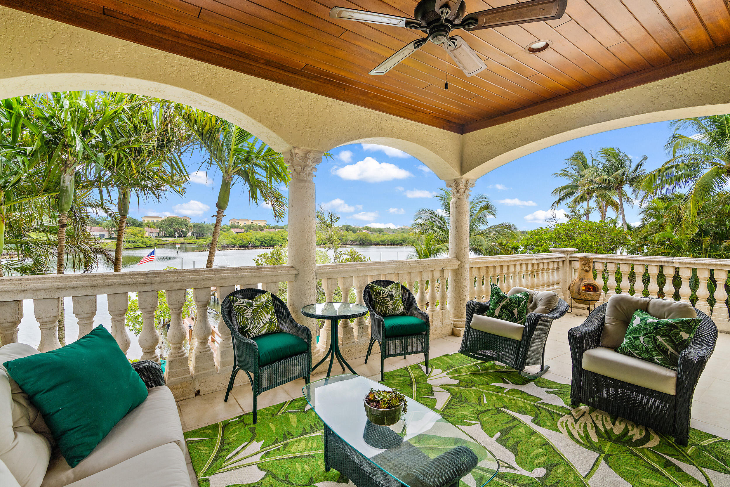 3152 Casseekey Island Road Jupiter, FL 33477 - Photo 33 of 45 East Facing Balcony