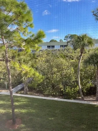 a view of a big yard