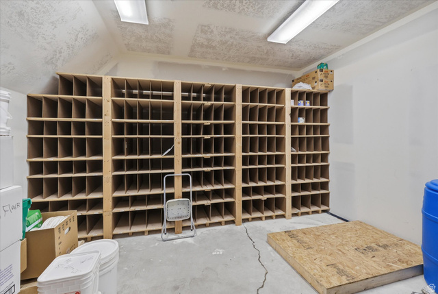 560 East 700 North Logan, UT 84321 - Photo 18 of 32 Extensive built-in wood shelving units provide substantial storage capacity