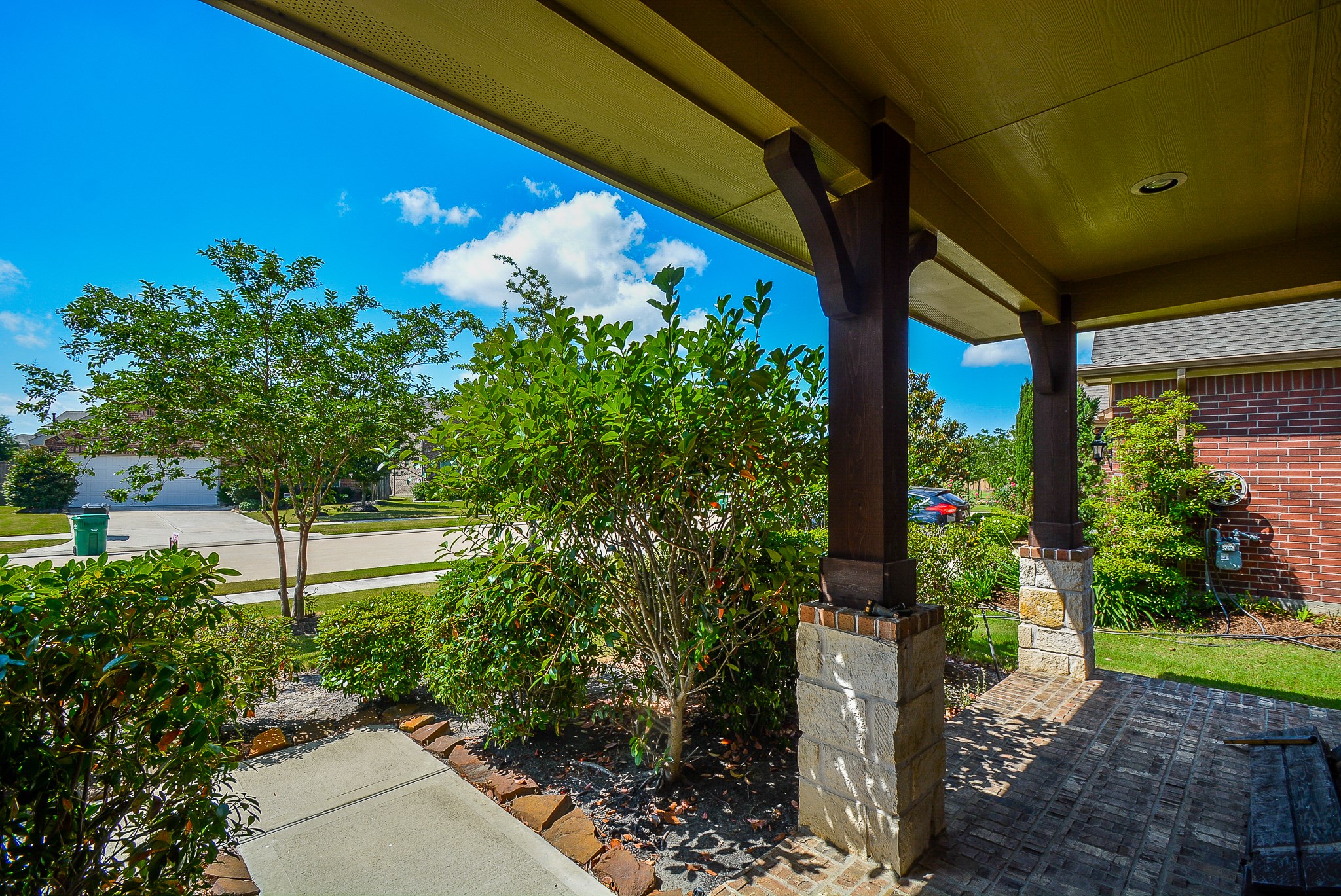 28258 Natalie Bend Road Katy, TX 77494 - Photo 3 of 32 Gorgeous Front covered patio.